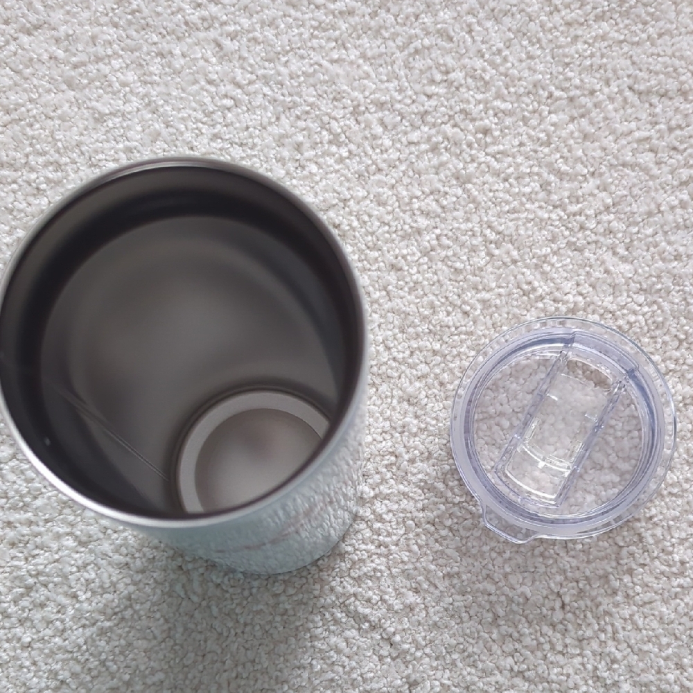 3 For $30. Caribou Coffee White Tumbler - Picture 2 of 14